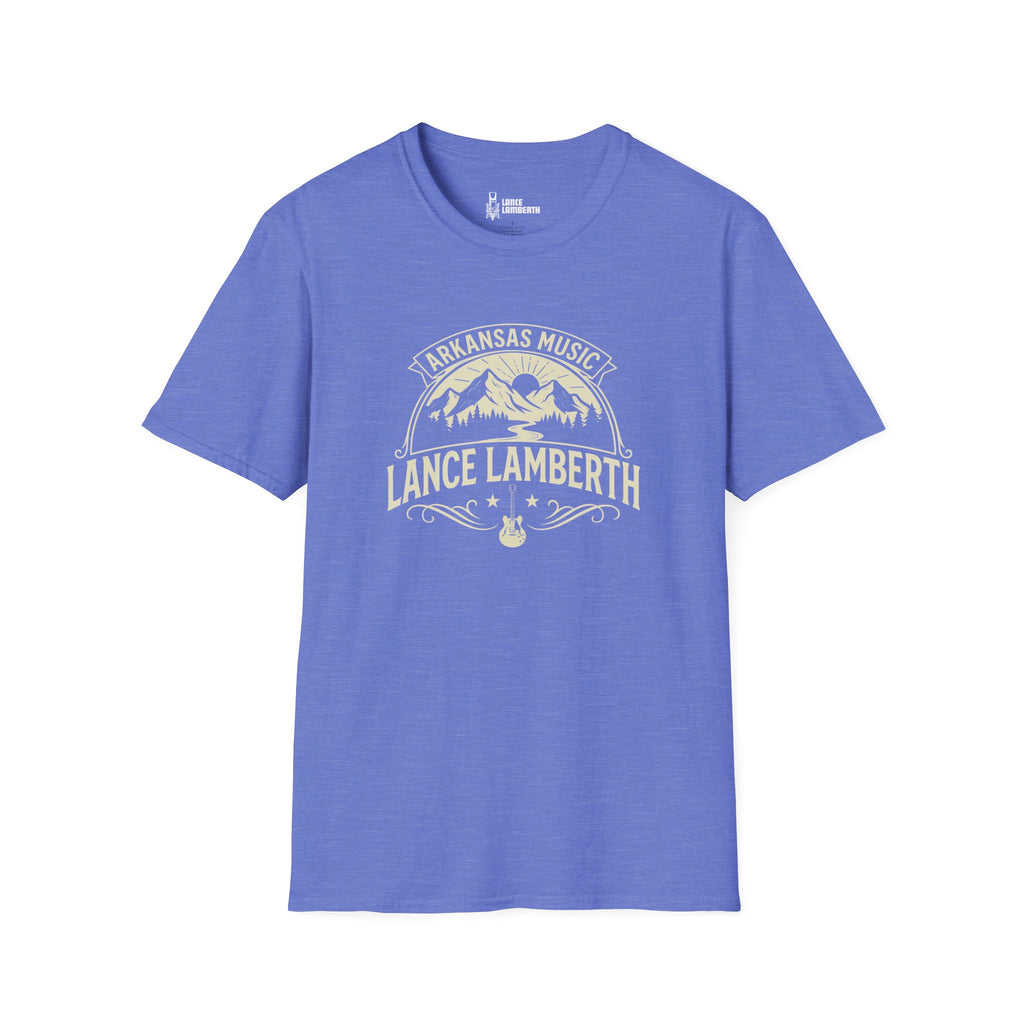 Lance Lamberth Arkansas Music Logo - T-Shirt | Mountain Logo Tee