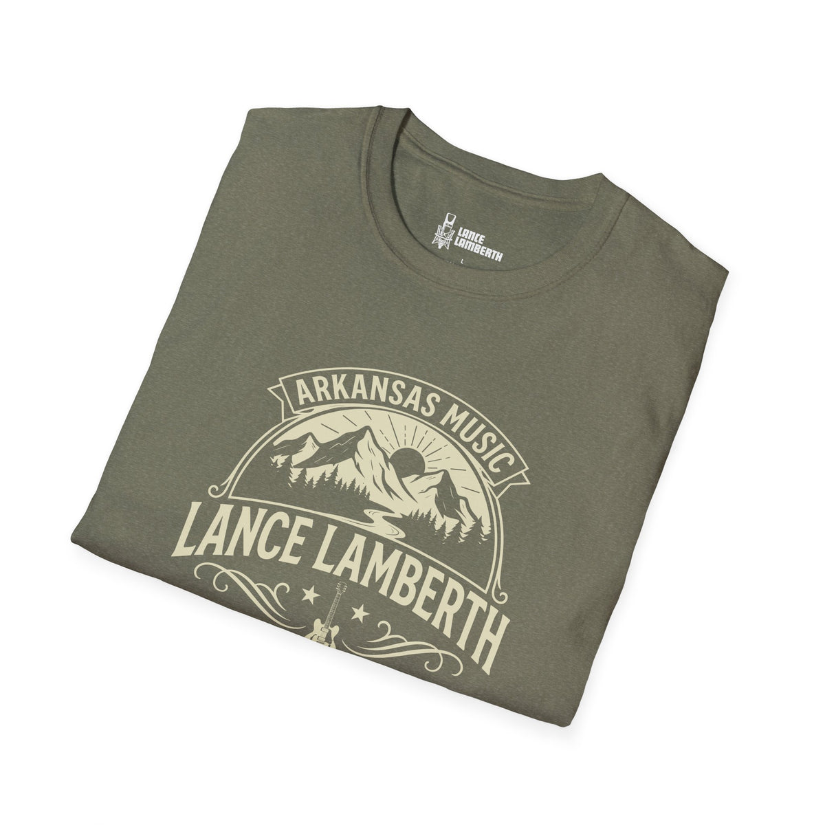 Lance Lamberth Arkansas Music Logo - T-Shirt | Mountain Logo Tee