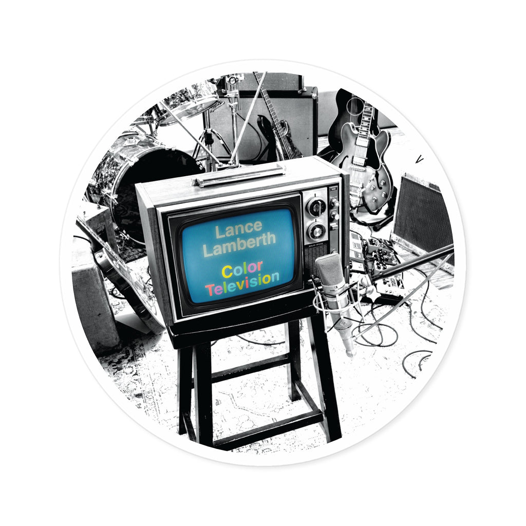Lance Lamberth – Color Television Album Cover Sticker