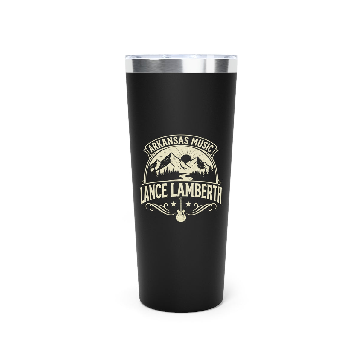 Lance Lamberth Arkansas Music Logo - 22oz Insulated Tumbler