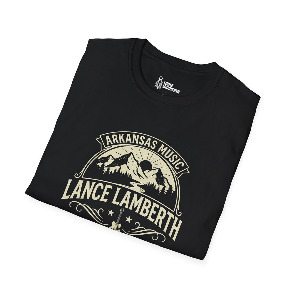 Lance Lamberth Arkansas Music Logo - T-Shirt | Mountain Logo Tee