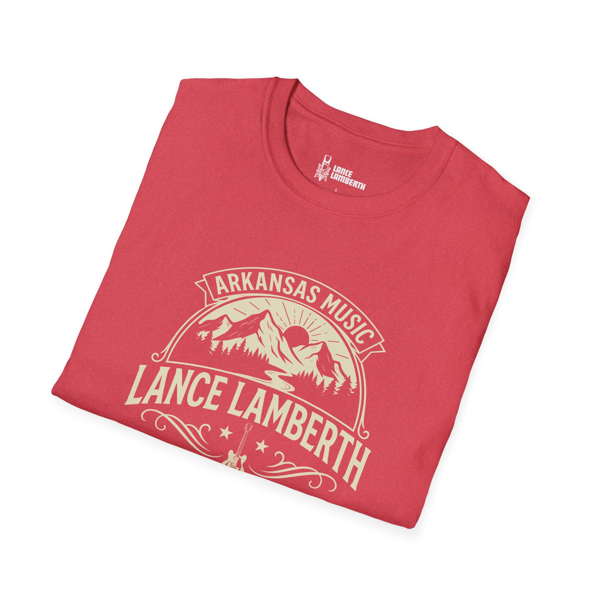 Lance Lamberth Arkansas Music Logo - T-Shirt | Mountain Logo Tee