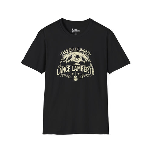 Lance Lamberth Arkansas Music Logo - T-Shirt | Mountain Logo Tee