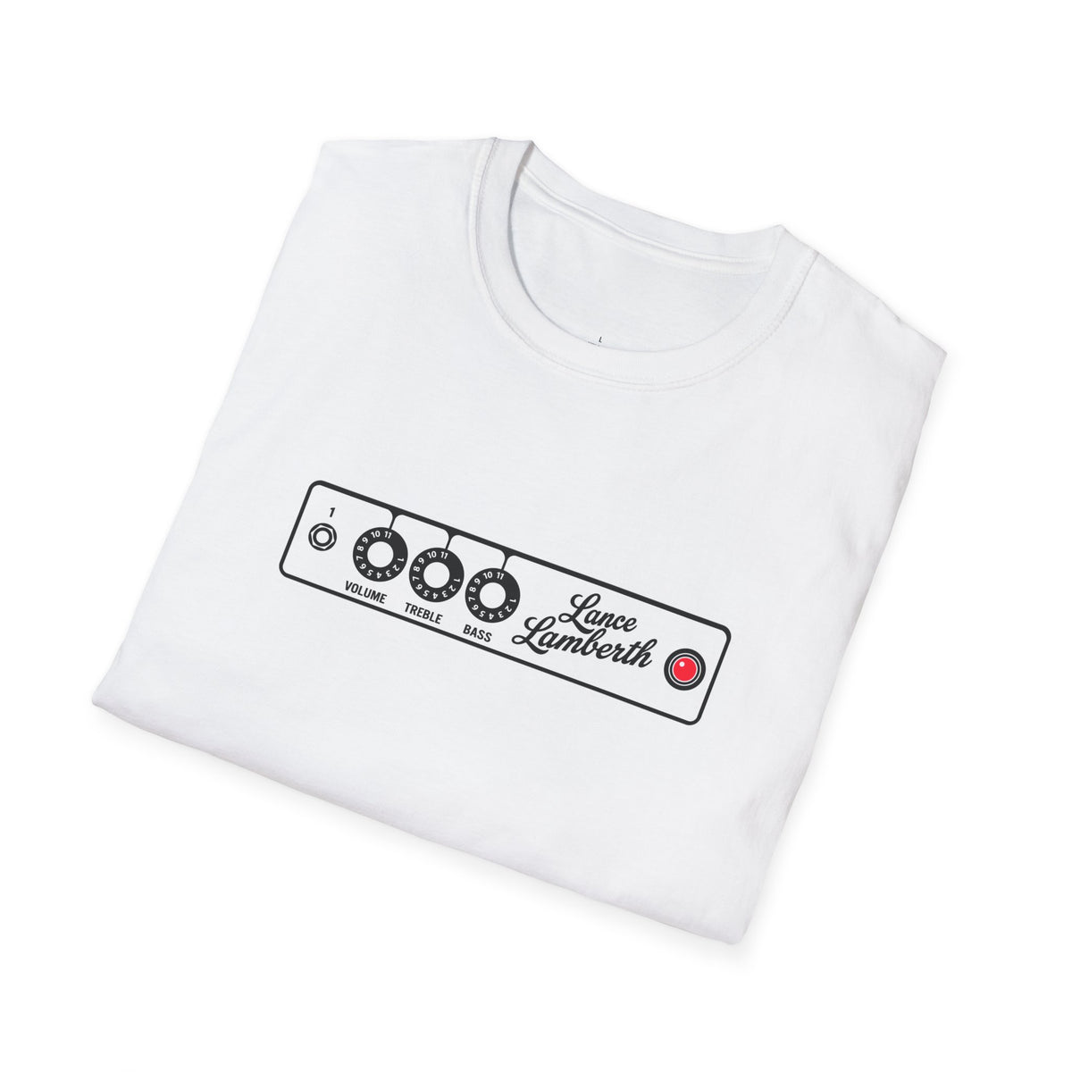 Lance Lamberth Amp Face Logo - Softstyle T-Shirt