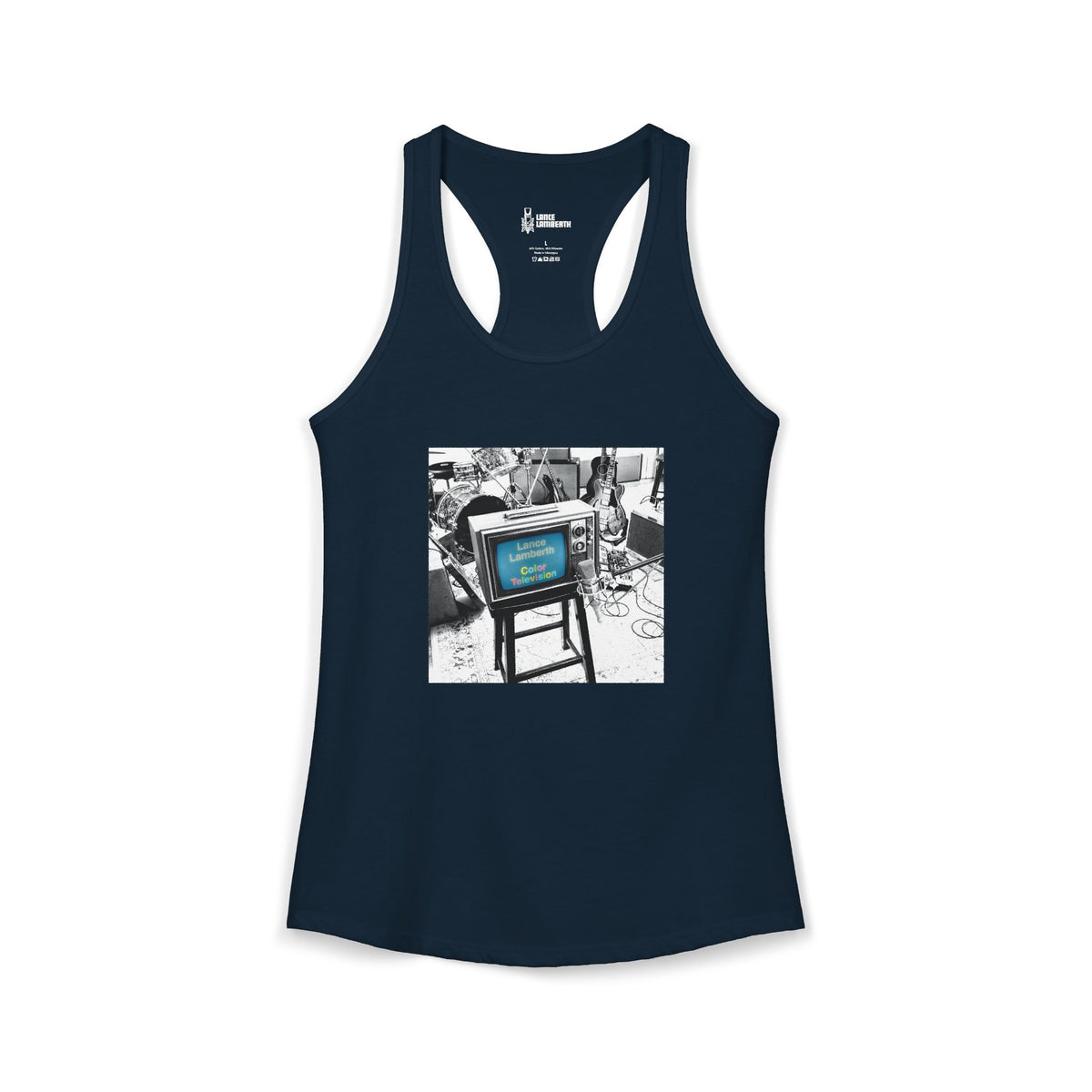 Lance Lamberth Color Television - Women's Ideal Racerback Tank