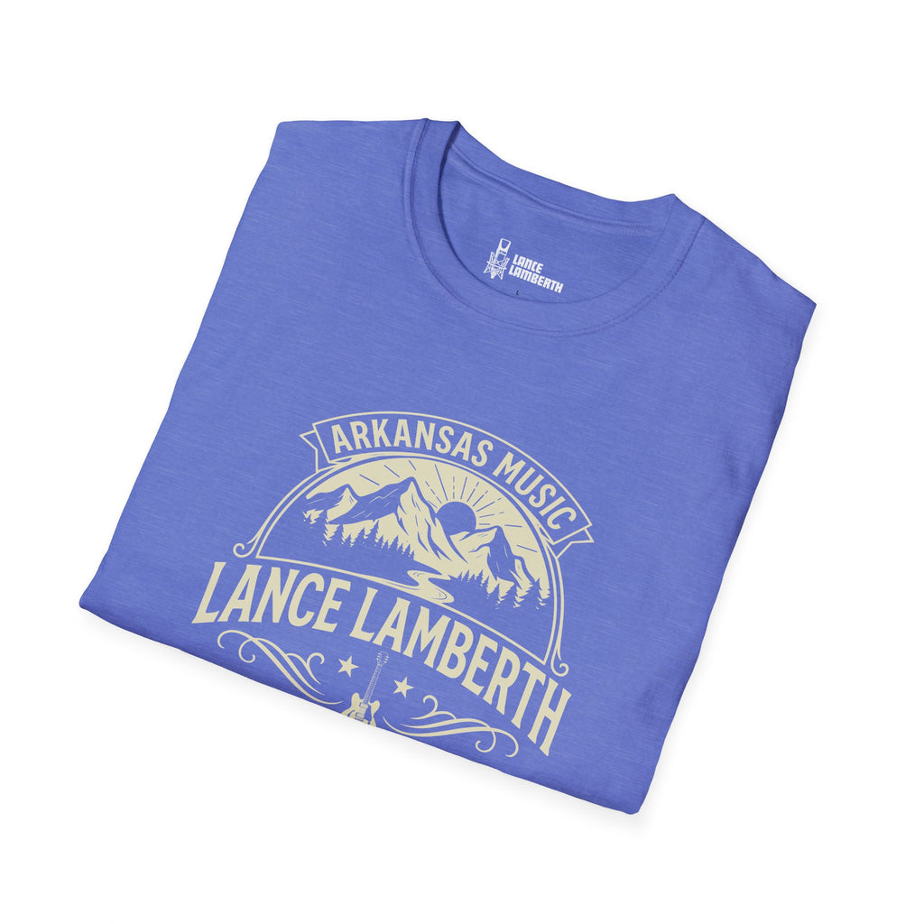 Lance Lamberth Arkansas Music Logo - T-Shirt | Mountain Logo Tee